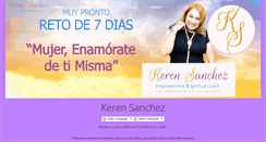 Desktop Screenshot of kerensanchez.com